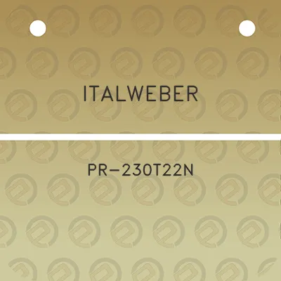 italweber-pr-230t22n