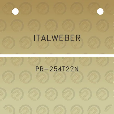 italweber-pr-254t22n