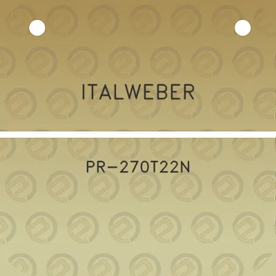 italweber-pr-270t22n