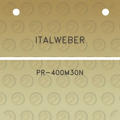 italweber-pr-400m30n