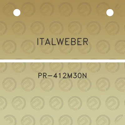 italweber-pr-412m30n