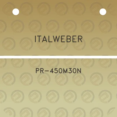 italweber-pr-450m30n