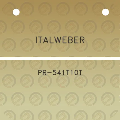 italweber-pr-541t10t