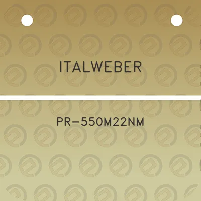 italweber-pr-550m22nm