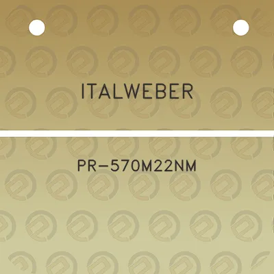 italweber-pr-570m22nm