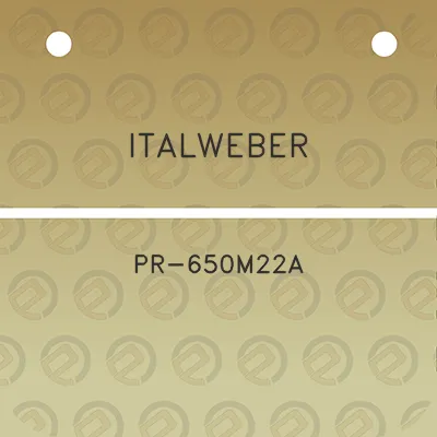 italweber-pr-650m22a