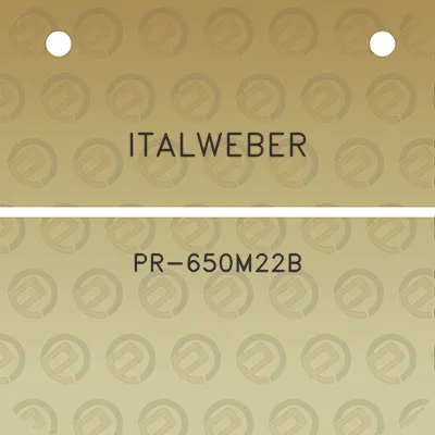 italweber-pr-650m22b