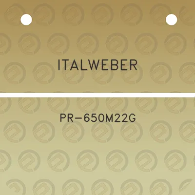 italweber-pr-650m22g