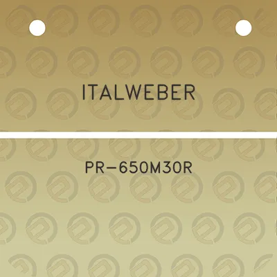 italweber-pr-650m30r