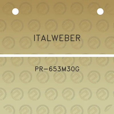 italweber-pr-653m30g