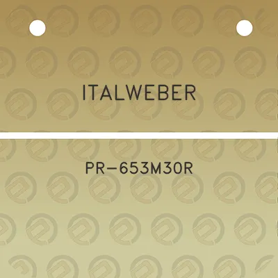 italweber-pr-653m30r