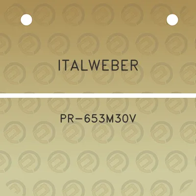 italweber-pr-653m30v