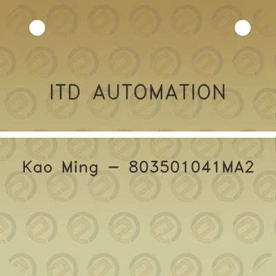 itd-automation-kao-ming-803501041ma2