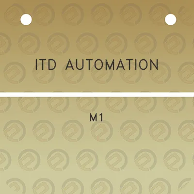 itd-automation-m1