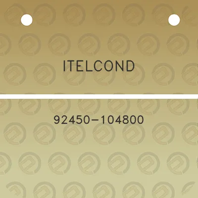 itelcond-92450-104800