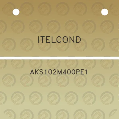 itelcond-aks102m400pe1