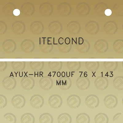 itelcond-ayux-hr-4700uf-76-x-143-mm