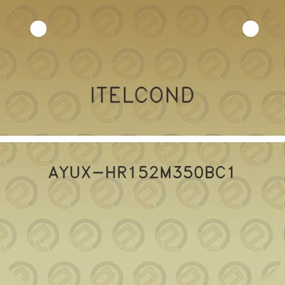 itelcond-ayux-hr152m350bc1