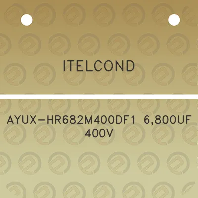 itelcond-ayux-hr682m400df1-6800uf-400v