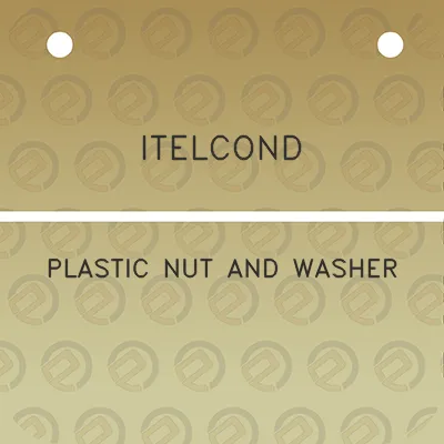 itelcond-plastic-nut-and-washer