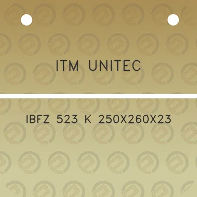 itm-unitec-ibfz-523-k-250x260x23