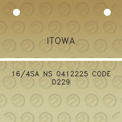 itowa-164sa-ns-0412225-code-d229