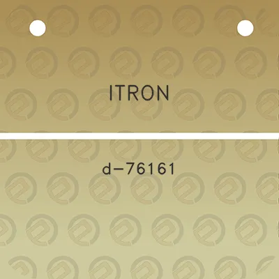 itron-d-76161