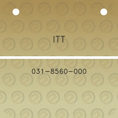 itt-031-8560-000