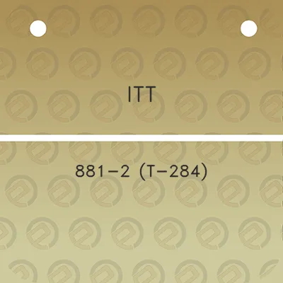 itt-881-2-t-284