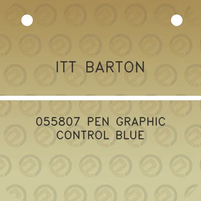 itt-barton-055807-pen-graphic-control-blue