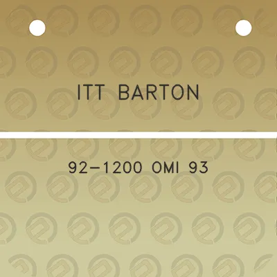 itt-barton-92-1200-omi-93