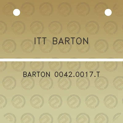 itt-barton-barton-00420017t