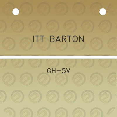 itt-barton-gh-5v