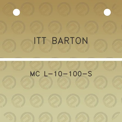 itt-barton-mc-l-10-100-s