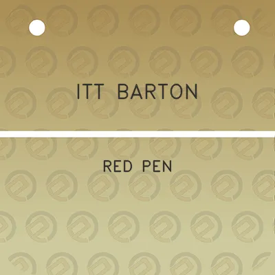 itt-barton-red-pen