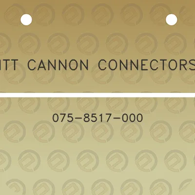 itt-cannon-connectors-075-8517-000