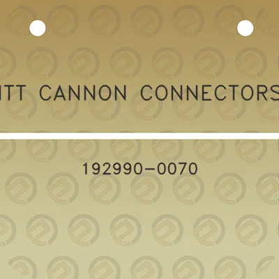 itt-cannon-connectors-192990-0070