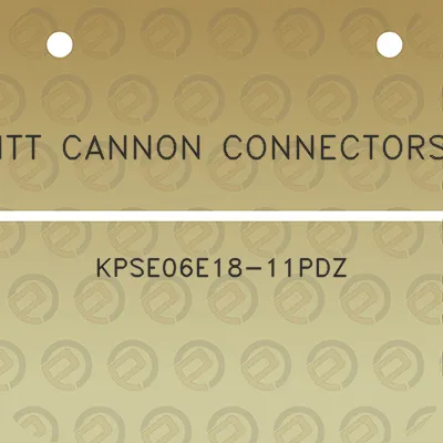 itt-cannon-connectors-kpse06e18-11pdz