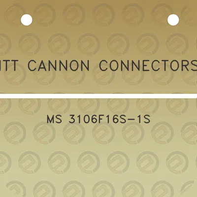 itt-cannon-connectors-ms-3106f16s-1s