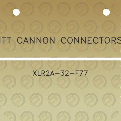 itt-cannon-connectors-xlr2a-32-f77