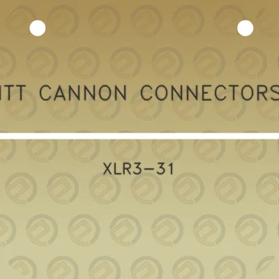 itt-cannon-connectors-xlr3-31