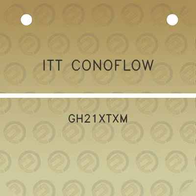 itt-conoflow-gh21xtxm