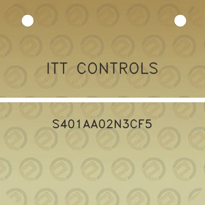 itt-controls-s401aa02n3cf5