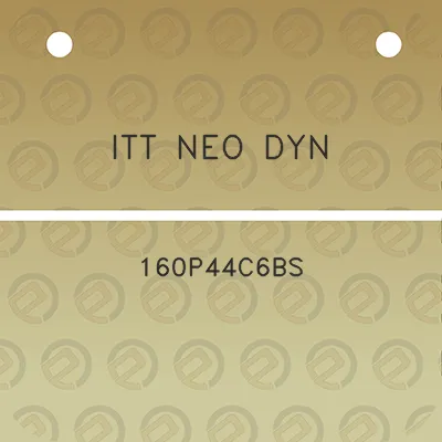 itt-neo-dyn-160p44c6bs