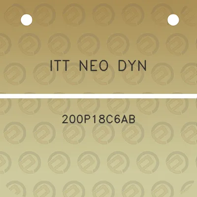 itt-neo-dyn-200p18c6ab