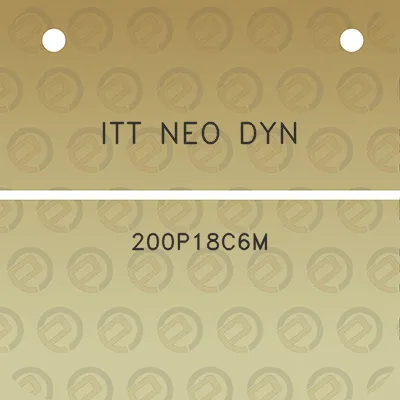 itt-neo-dyn-200p18c6m