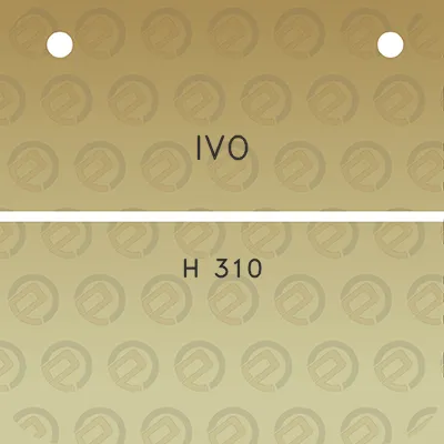 ivo-h-310