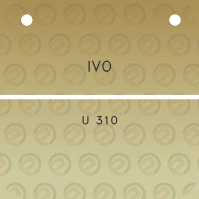 ivo-u-310