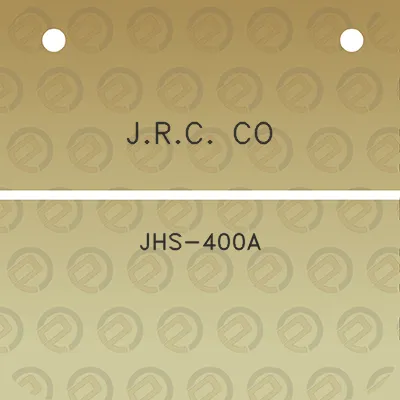 jrc-co-jhs-400a