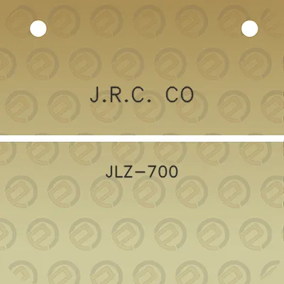 jrc-co-jlz-700